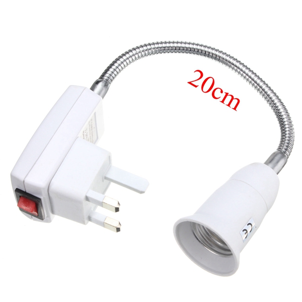 1020304050cm-E27-PBT-LED-Bulb-Lamp-Holder-Flexible-Extension-Adapter-Converter-1033873