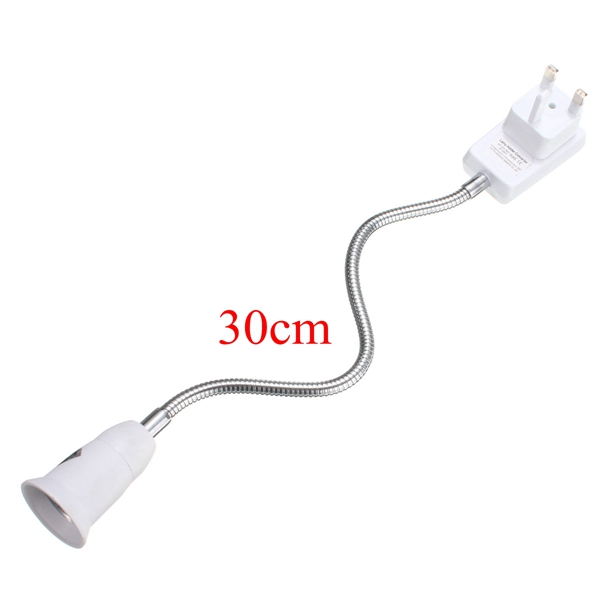 1020304050cm-E27-PBT-LED-Bulb-Lamp-Holder-Flexible-Extension-Adapter-Converter-1033873