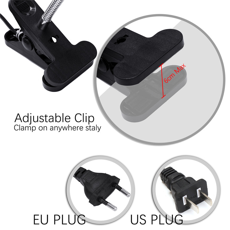 10CM-E27-Flexible-Pet-LED-Light-Lamp-Bulb-Adapter-Holder-Socket-with-Clip-On-Off-Switch-EU-US-Plug-1309591