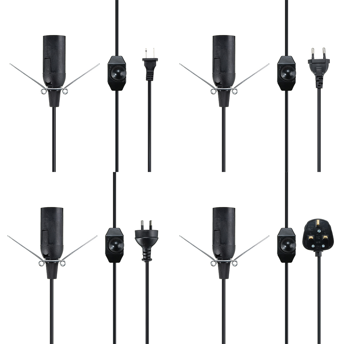2M-E14-Black-Light-Bulb-Electric-Power-Cord-Holder-Adapter-Socket-for-Himalayan-Salt-Lamp-1339899