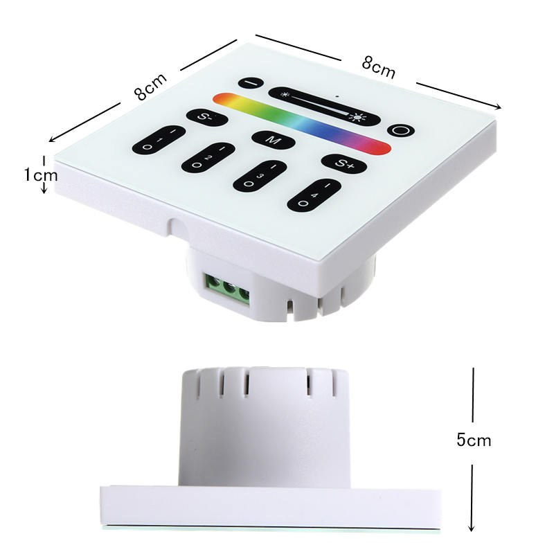 4-Zone-RGBW-LED-Wall-Touch-Panel-Dimmer-Controller-Wireless-Switch-AC100-240V-1118378