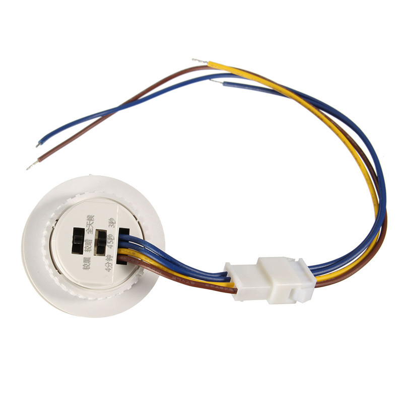 40mm-PIR-Infrared-Ray-Motion-Sensor-Switch-Time-Delay-Adjustable-Mode-Detector-1089310