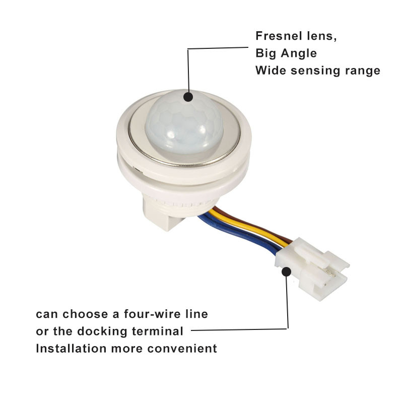40mm-PIR-Infrared-Ray-Motion-Sensor-Switch-Time-Delay-Adjustable-Mode-Detector-1089310