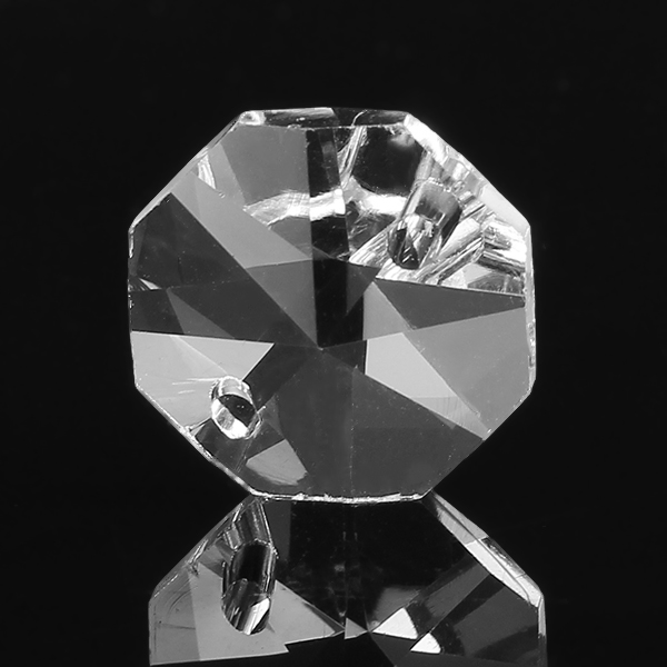 1X-5X-10X-14MM-Chandelier-Crystal-Glass-Octagon-Bead-Pendant-Lamp-Prisms-Part-Decoration-1066411