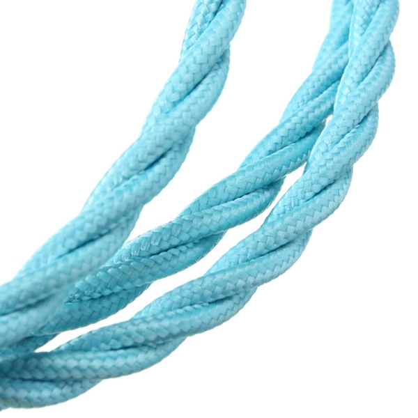 1m-Vintage-Colored-DIY-Twist-Braided-Fabric-Flex-Cable-Wire-Cord-Electric-Light-Lamp-1026287