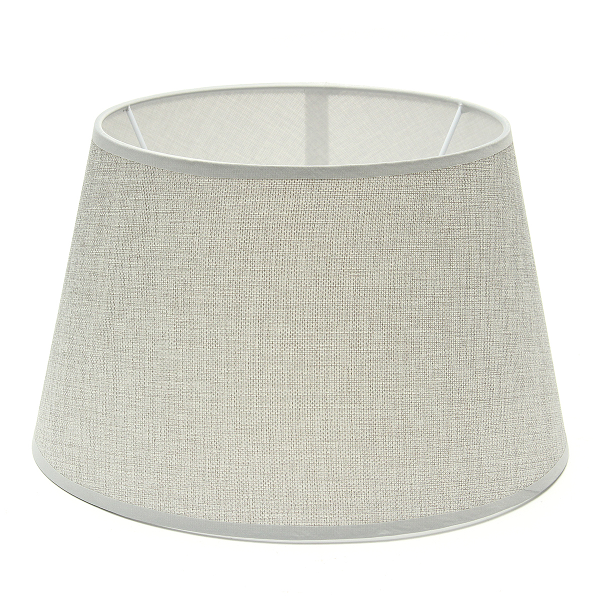 265x355x215MM-Cotton-Textured-Fabric-PVC-Linen-Shade-Desk-Ceiling-Lampshade-1173206