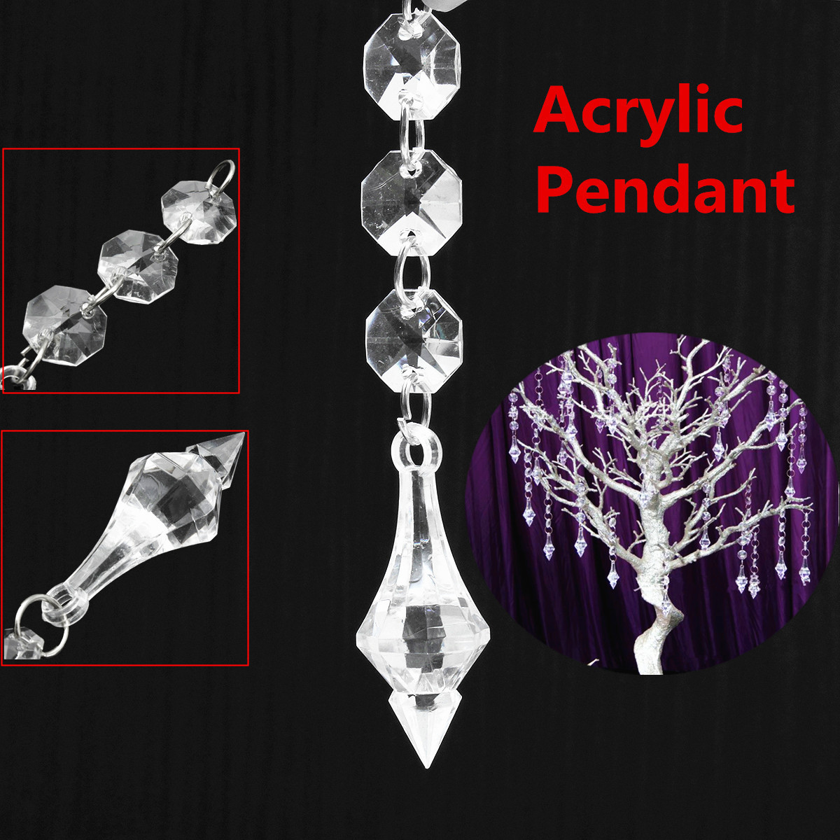 Xmas-Christmas-Tree-Ornaments-Acrylic-Pendant-Light-Party-Wedding-Hanging-Decor-1090530