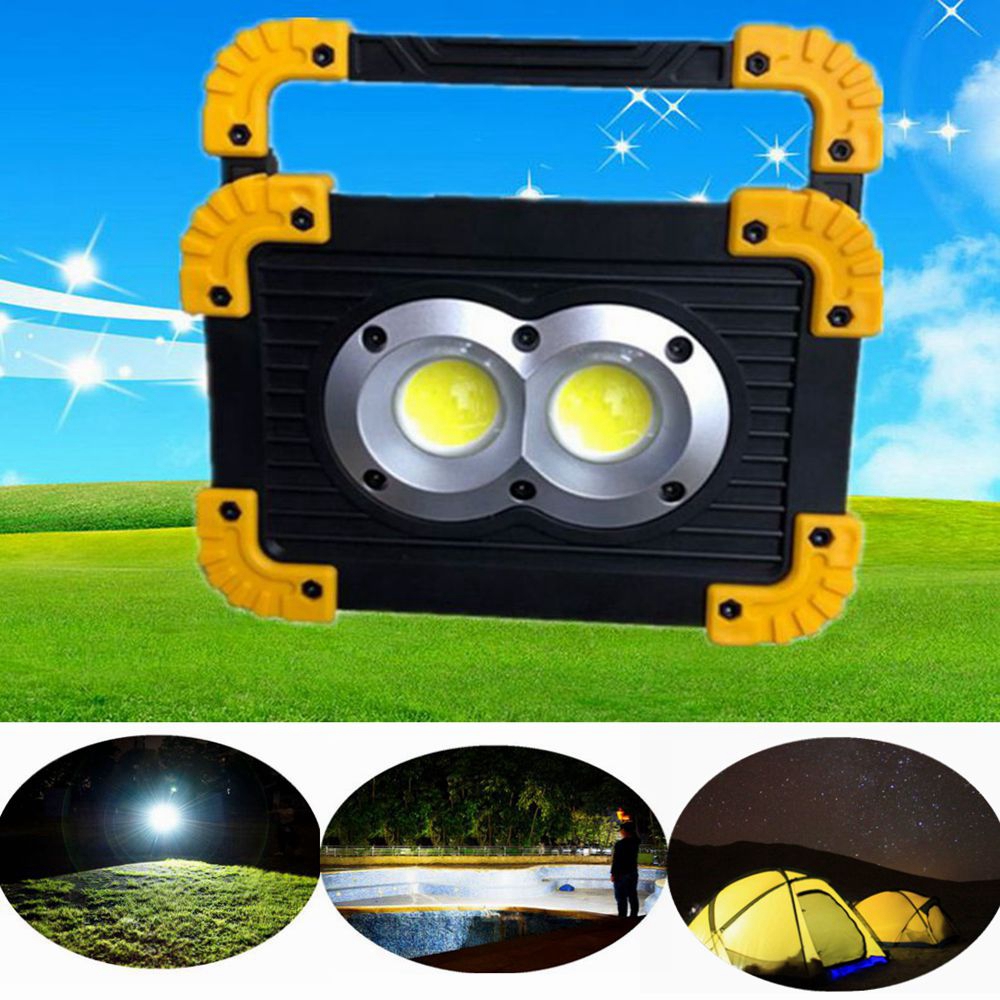 20W-Double-Round-USB-Portable-Waterproof-COB-Camping-Light-Rechargeable-3Modes-LED-Work-Light-1316537