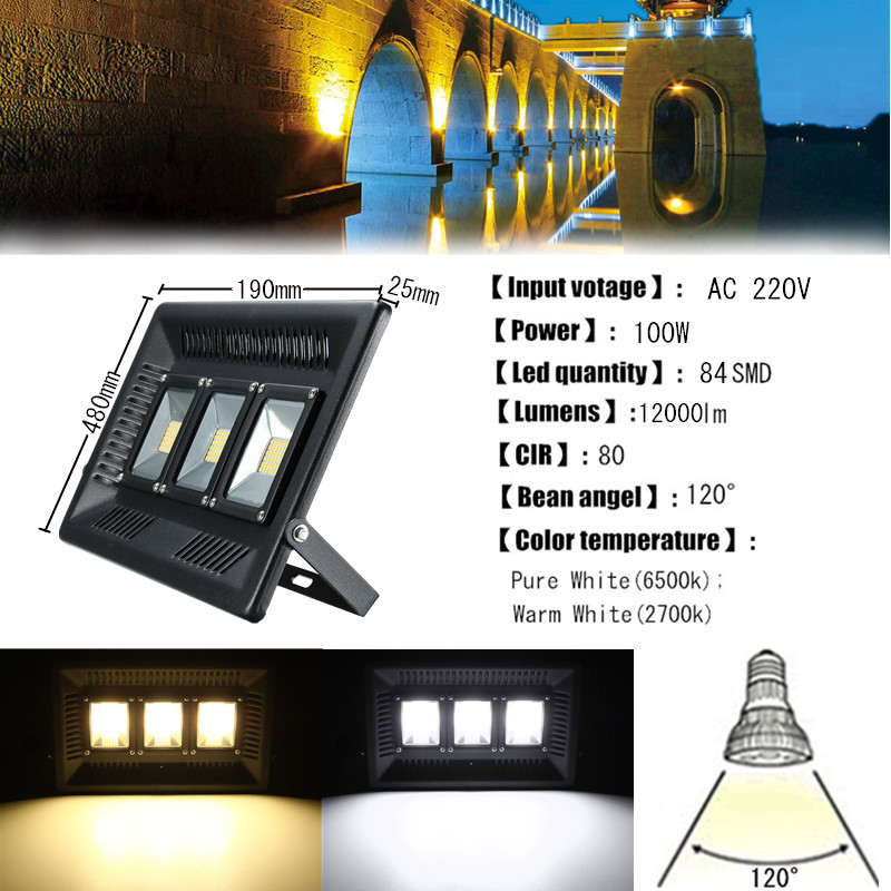 100W-LED-Ultra-Thin-Waterproof-Flood-Light-Outdooors-Garden-Yard-Lamp-AC220V-1106077