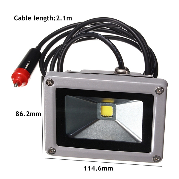 10W-12V-LED-Flood-Spot-Lightt-Work-Lamp-with-Car-Charger-Waterproof-For-Camping-Travel-1131955