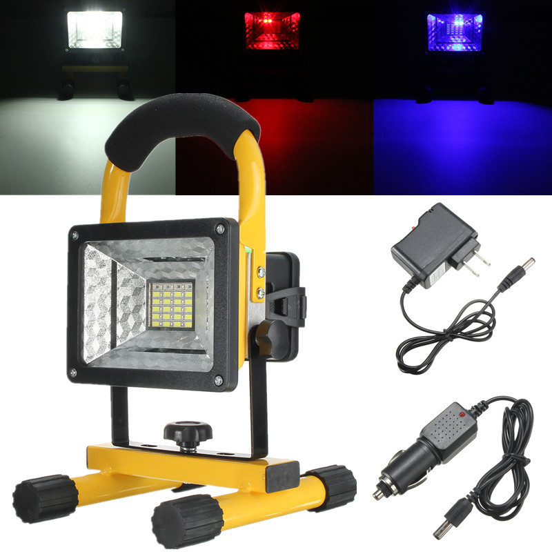 10W-24LED-Portable-Rechargeable-Outdoor-Camp-Flood-Light-Spot-Work-Trouble-Lamp-1047305