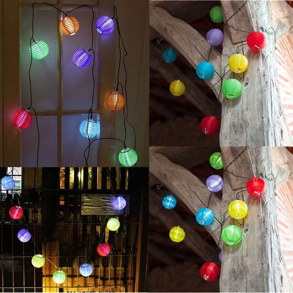 10-LED-Solar-Power-White-or-Multi-Coloured-Chinese-Lantern-Garden-String-Lights-986685