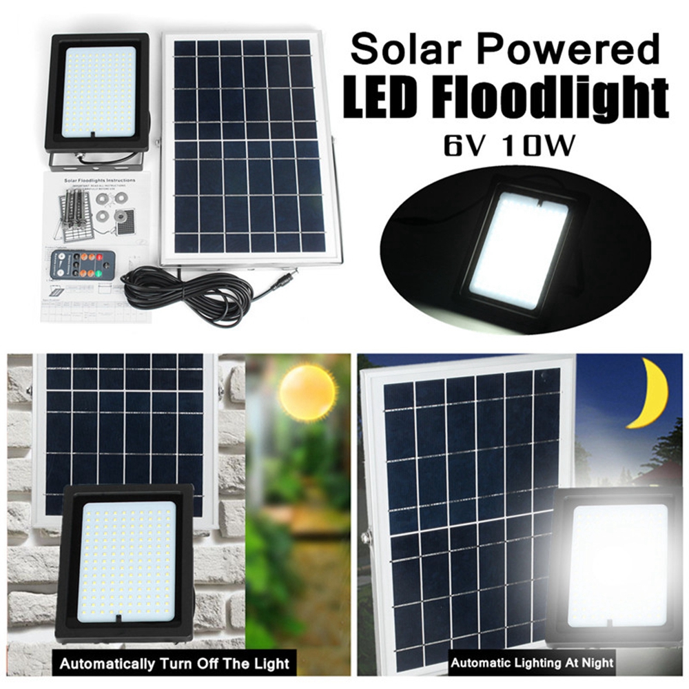 10W-150-LED-Solar-Powered-Light-Sensor-Floodlight-Outdoor-Security-Wall-Lamp-with-Remote-Control-1325397