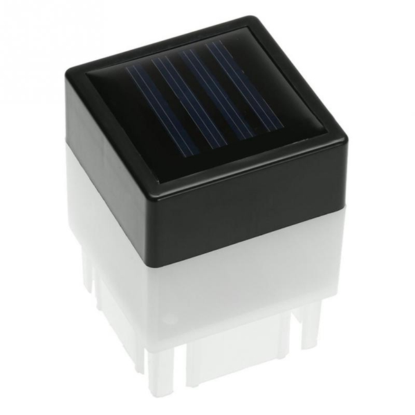 Solar-Powered-LED-Square-White-Light-For-Fence-Post-Pool-Garden-Outdoor-Decor-1214113