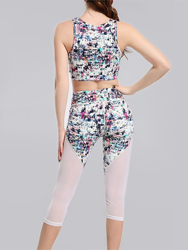 Women-Colorful-Printing-Yoga-Tracksuit-Fitness-Leggings-Vest-Bra-Sport-Suit-1129782