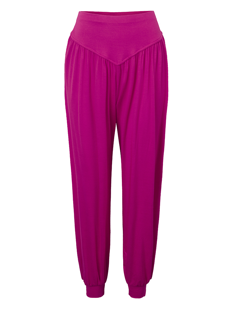 Hot-Wide-Leg-Elastic-Harem-Yoga-Pants-High-Waist-Sport-Dance-Loose-Trousers-950623