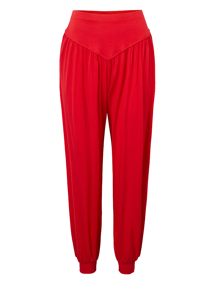 Hot-Wide-Leg-Elastic-Harem-Yoga-Pants-High-Waist-Sport-Dance-Loose-Trousers-950623