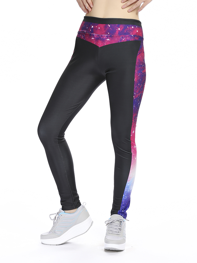 Women-3D-Galaxy-Print-High-Waist-Yoga-Leggings-Stretch-Trouser-Running-Gymswear-1040092