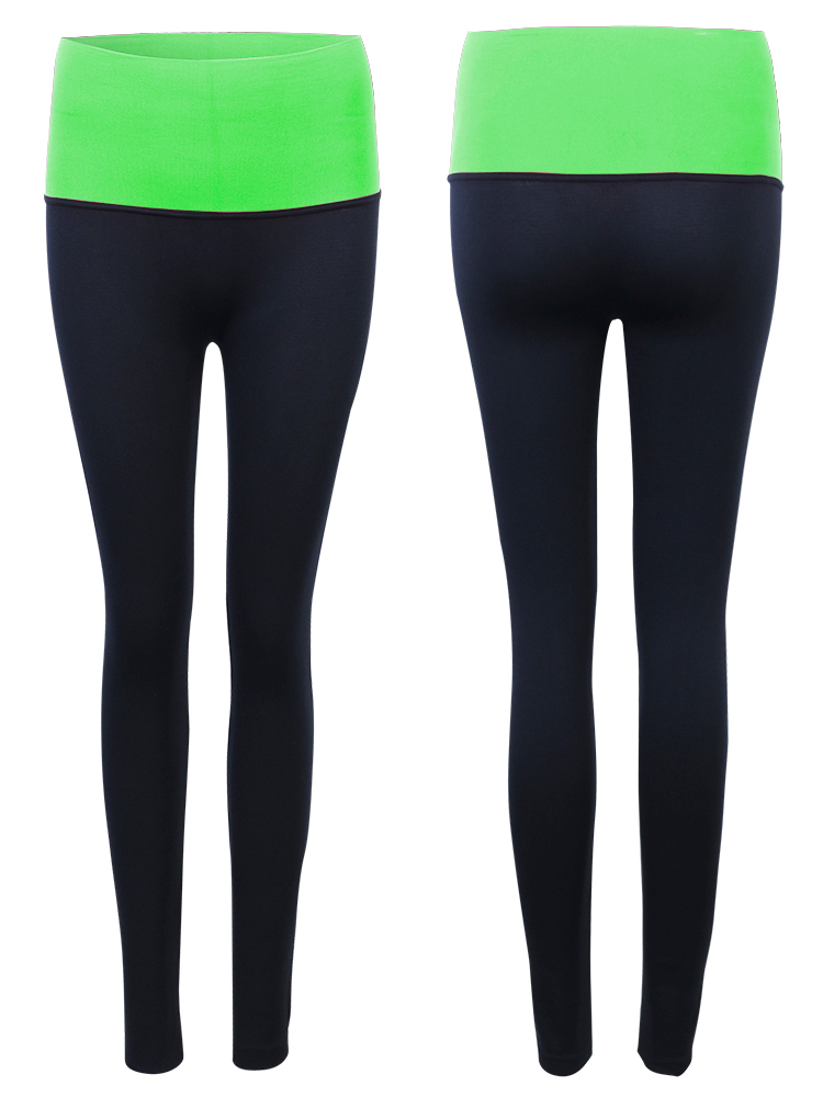 Women-High-Elastic-Shaping-Nine-Pants-Quick-dry-Sport-Leggings-1066404