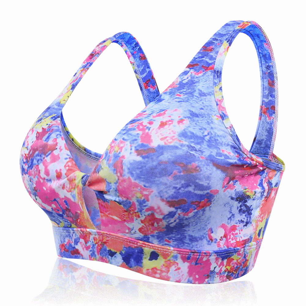 Abstract-Print-Front-Keyhole-Removable-Padded-Yoga-Sports-Bra-1382277