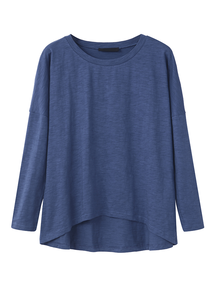 L-5XL-Casual-Women-O-Neck-Long-Sleeve-T-shirts-1101370