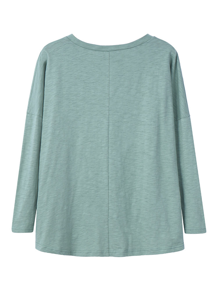 L-5XL-Casual-Women-O-Neck-Long-Sleeve-T-shirts-1101370