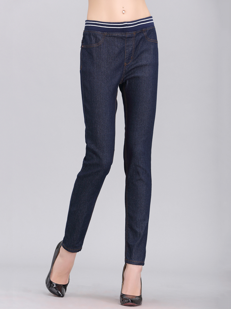 Casual-Women-High-Waist-Elastic-Pencil-Denim-Jeans-1076313