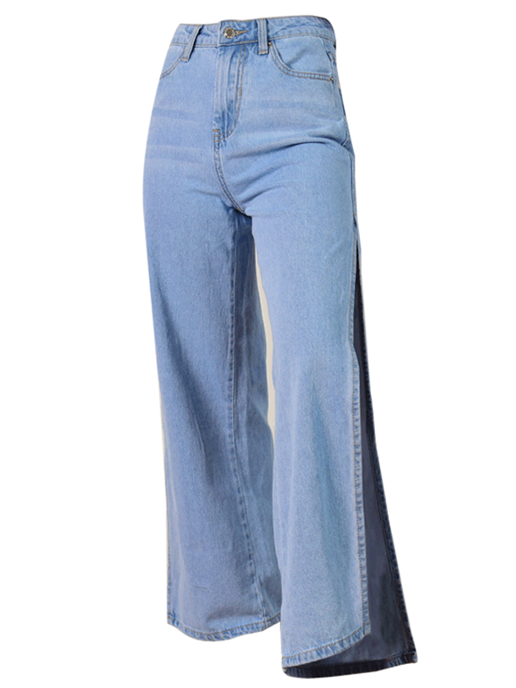 Sexy-Women-High-Waist-Side-Slit-Wide-Leg-Crop-Jeans-1173775