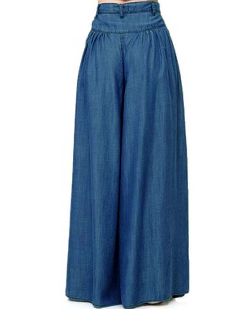 Wide-Leg-Casual-Pure-Color-Side-Pocket-Trousers-Baggy-Pants-for-Women-1286097