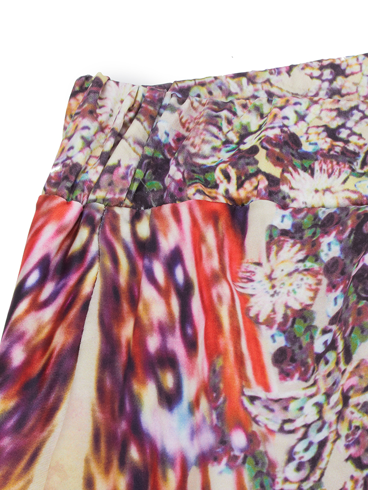 Bohemian-Printed-Stretch-Waist-Beach-Maxi-Skirt-For-Women-1049082