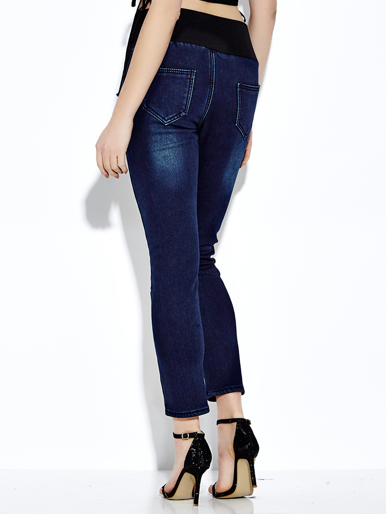 Casual-High-Waist-Thick-Slim-Elastic-Jeans-Trousers-For-Women-1002440