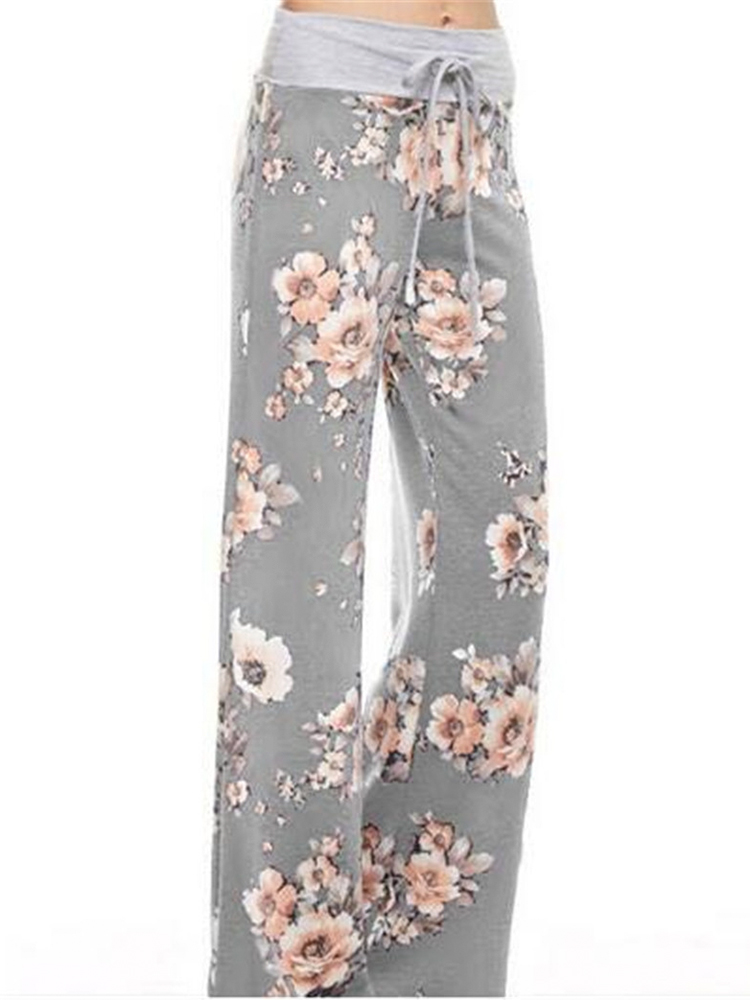 Casual-Loose-Floral-Printed-High-Waist-Women-Drawstring-Wide-Leg-Pants-1190133