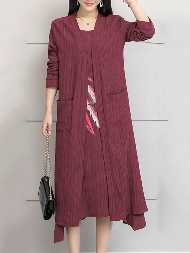 Casual-Women-Two-Piece-Printed-Long-Sleeve-Dress-1275768