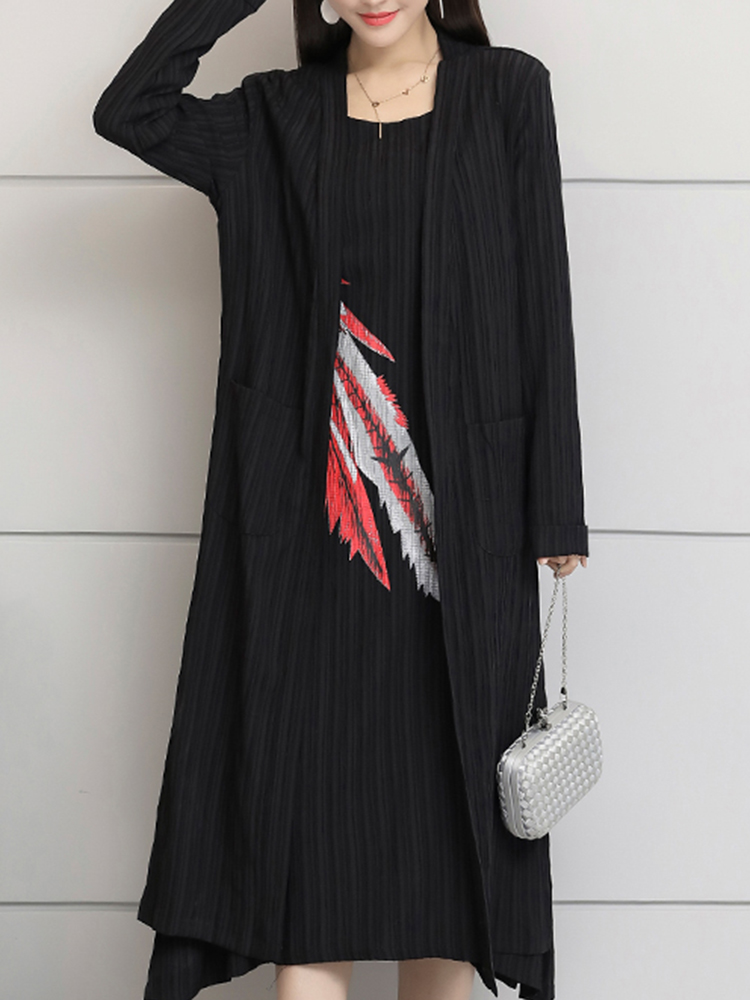 Casual-Women-Two-Piece-Printed-Long-Sleeve-Dress-1275768