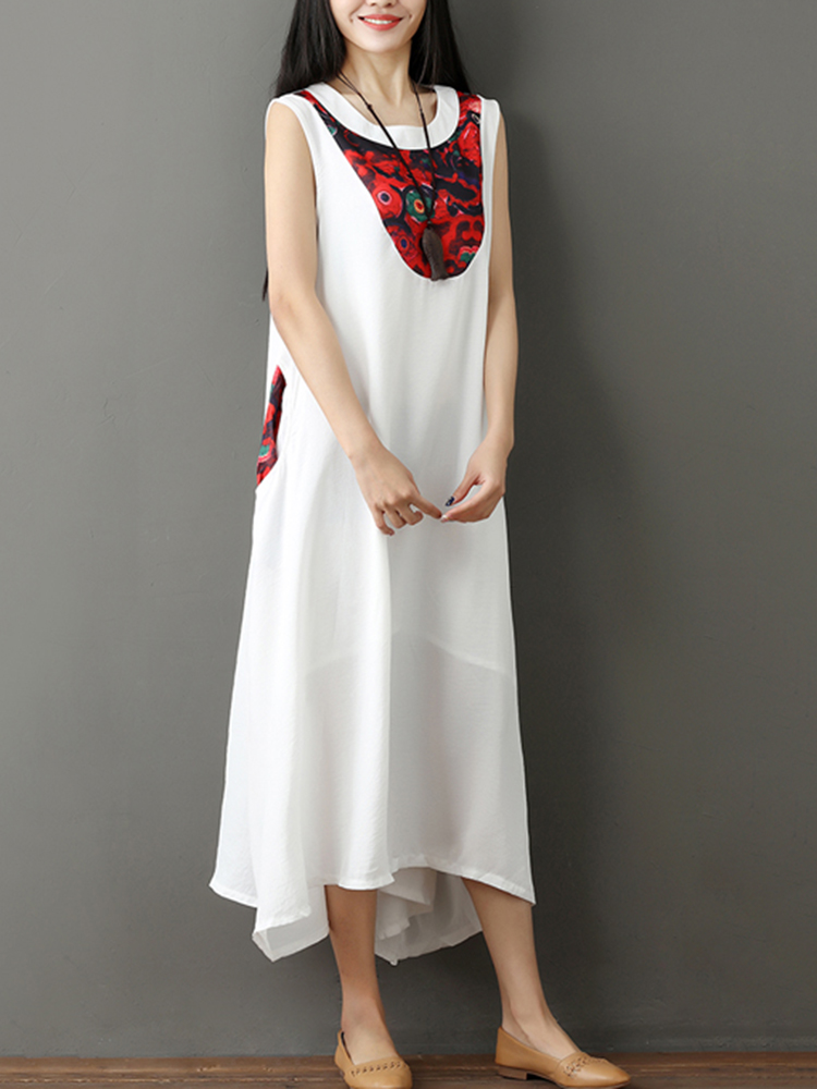 Women-Print-Patchwork-Sleeveless-Chinese-Style-Loose-Hem-Dresses-1280198