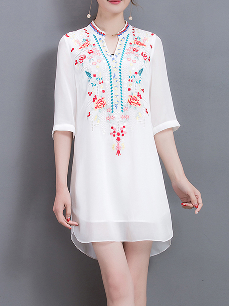 Elegant-Women-Embroidery-Half-Sleeve-Chiffon-Dresses-1138280