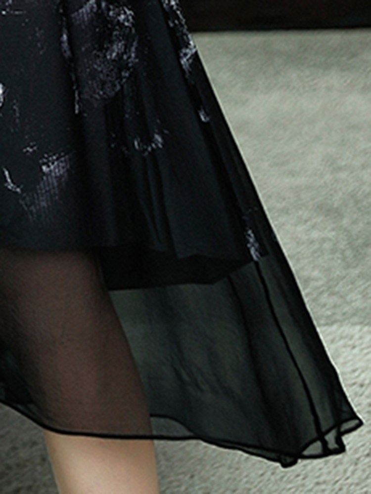 Elegant-Women-Printed-Half-Sleeve-O-Neck-Dress-1290497