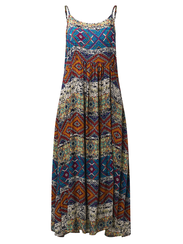 Bohemian-Women-Random-Floral-Printed-Sleeveless-Spaghetti-Strap-Maxi-Dresses-1165010
