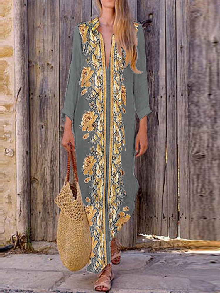 Bohemian-Women-V-Neck-Floral-Print-Beach-Holiday-Split-Maxi-Dress-1475781