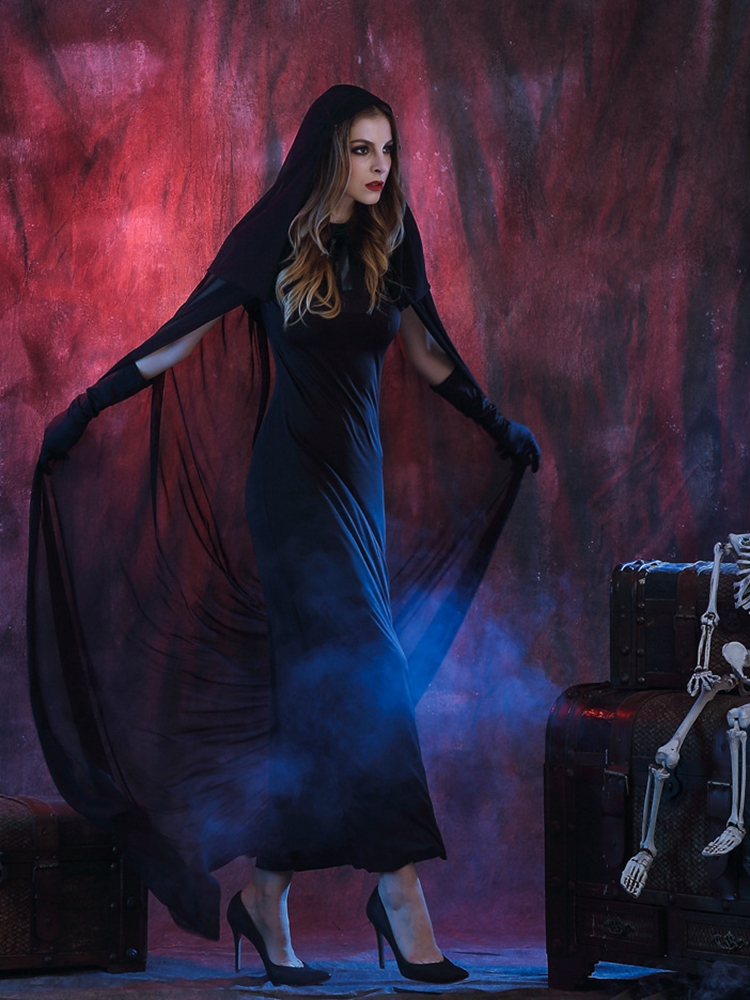 Black-Devil-Vampire-Cosplay-Costume-Women-Halloween-Cloak-Dress-Clothing-1089173