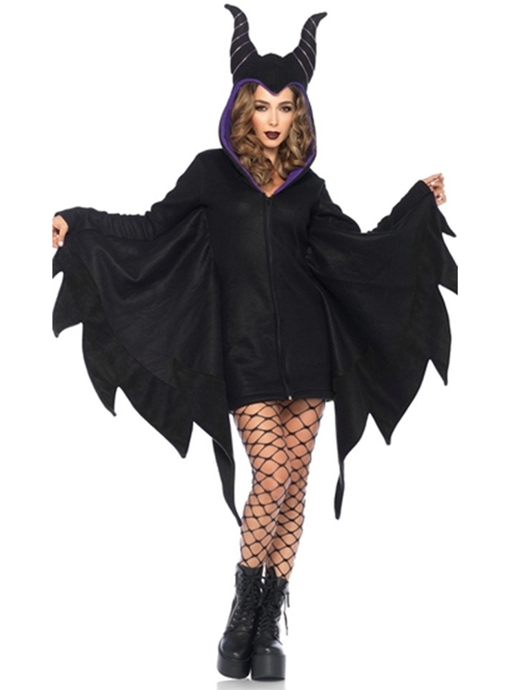 Black-Devil-Vampire-Cosplay-Women-Halloween-Party-Dress-1201704