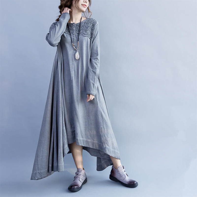 Elegant-Women-Lace-Crochet-Patchwork-O-Neck-Irregular-Maxi-Swing-Dress-1260484