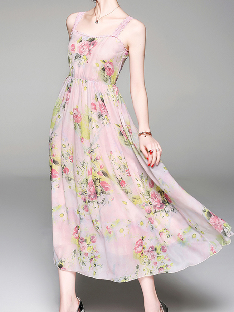Elegant-Floral-Sleeveless-Chiffon-Patchwork-Loose-Dress-1285480