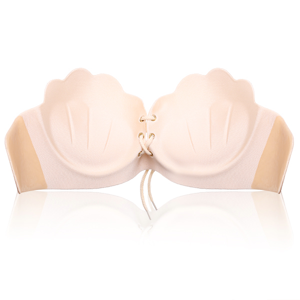 Gather-Plunge-Shell-Shape-Sticky-Invisible-Women-Nu-Bra-1295742