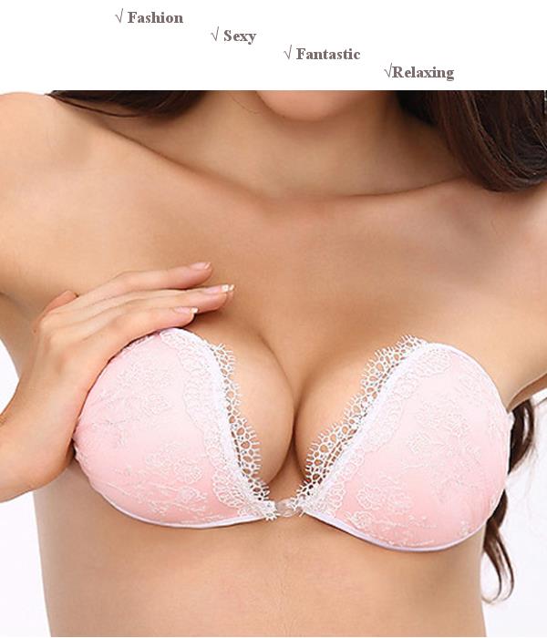 Lace-Push-Up-Seamless-Strapless-Invisible-Silicone-Breathable-Nu-Bra-1151054