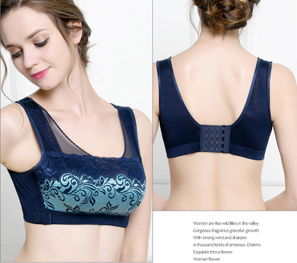Comfort-Elegant-Wave-Print-No-Rim-Thin-Vest-Yoga-Bra-1108434