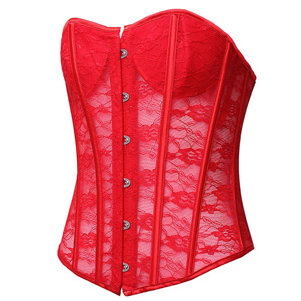 Women-Sexy-Full-Lace-Overbust-Bustiers-Waist-Training-Corset-962920