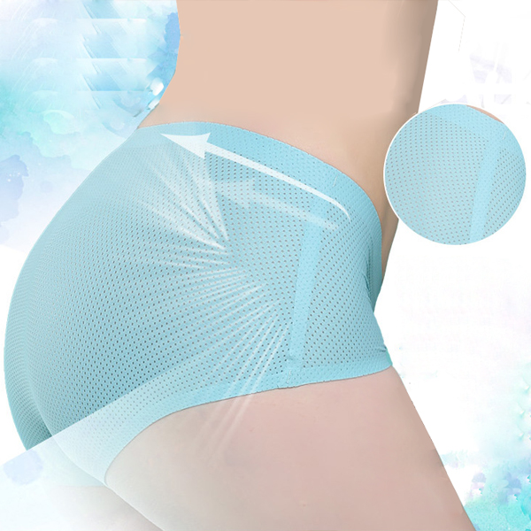 3Pcs-Antibacterial-Seamless-Ice-Silk-Mid-Waist-Abdomen-Breathable-Panties-1148706