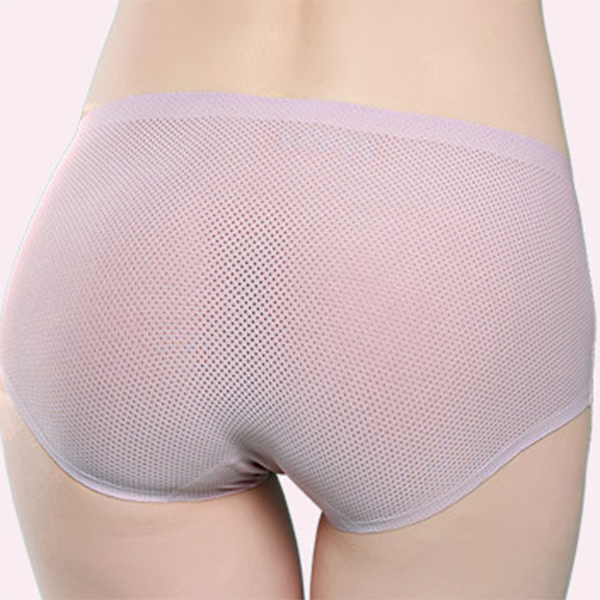 3Pcs-Antibacterial-Seamless-Ice-Silk-Mid-Waist-Abdomen-Breathable-Panties-1148706