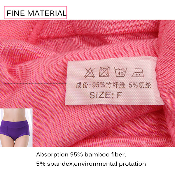 Colorful-Women-Super-Elastic-Bamboo-Fiber-High-Waist-Comfort-Briefs-Panties-1020660